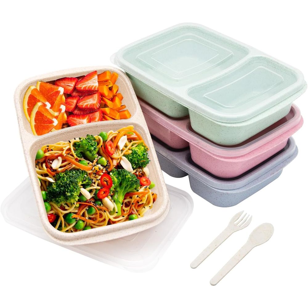 Storage Food Prep - Conjunto de 4 Caixas de Almoço