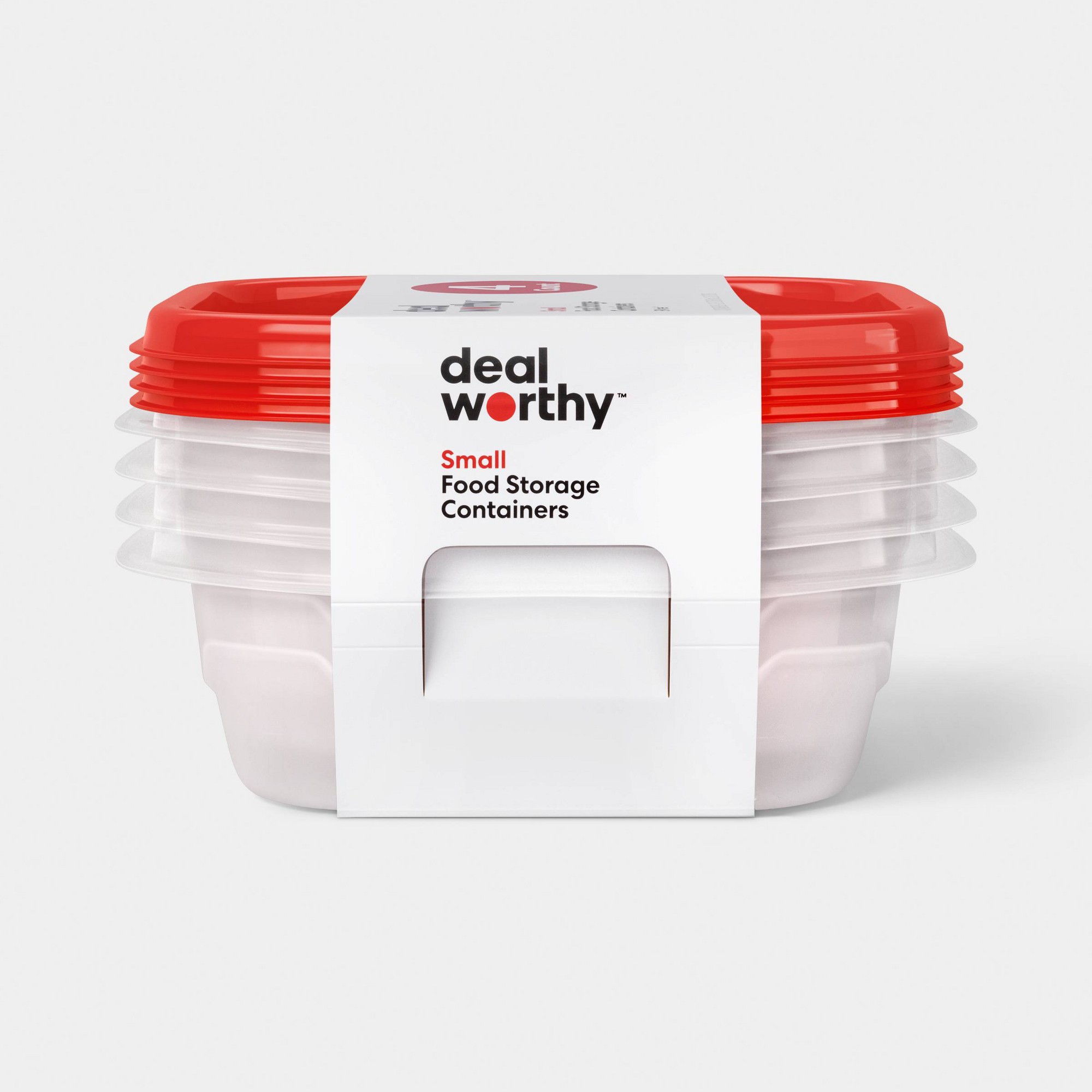 Storage Food Prep - Recipientes de armazenamento de alimentos quadrados