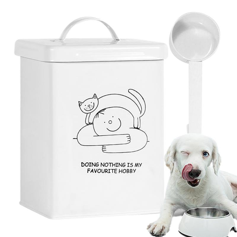 Food Storage For Dog - Recipiente de armazenamento de alimentos para
