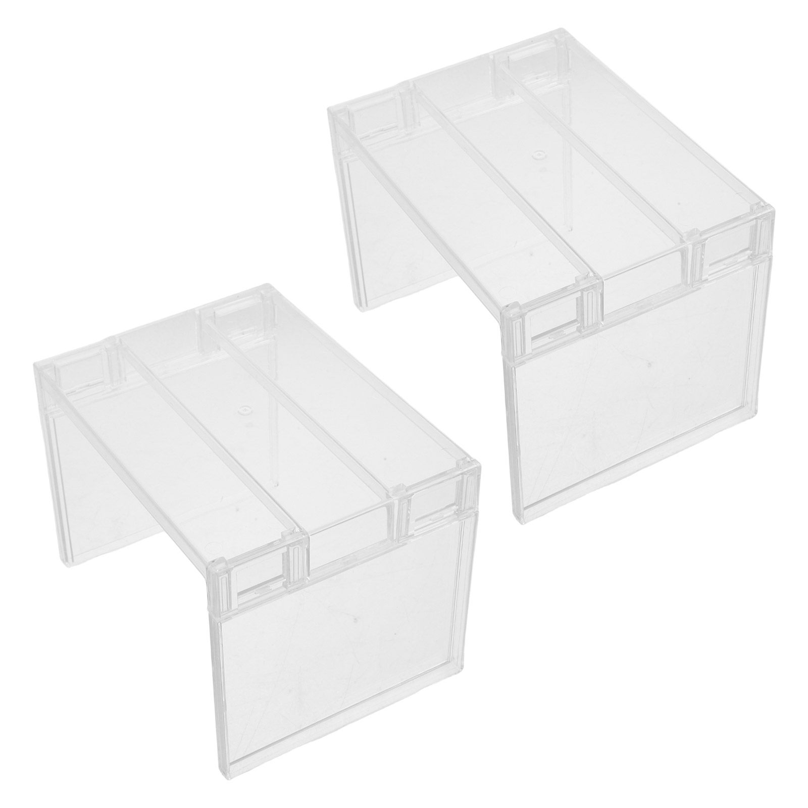 Food Storage In Cabinets - 2 Peças Prateleira Organizadora Transparente para