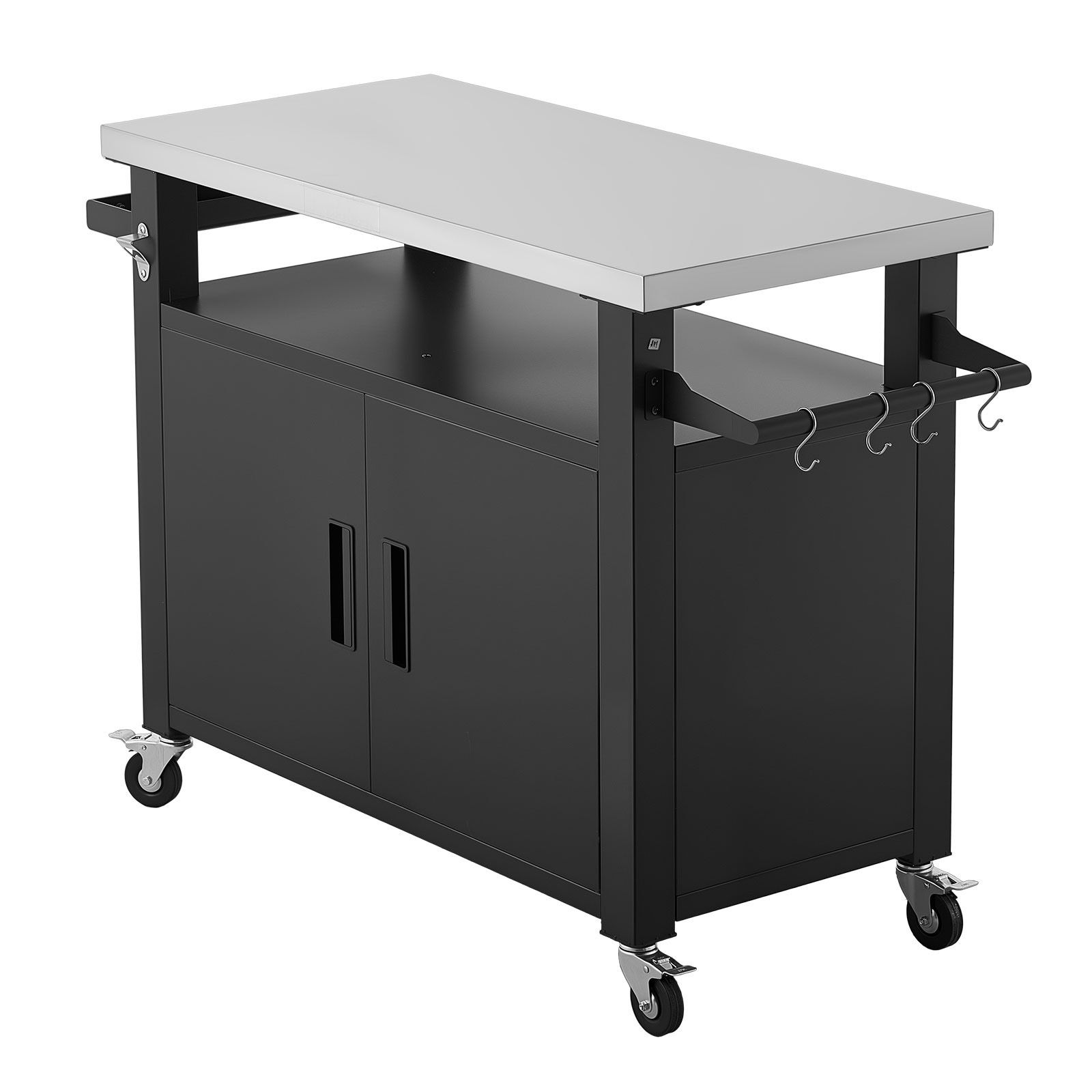 Food Storage In Cabinets - Carrinho de Churrasco para Exterior com