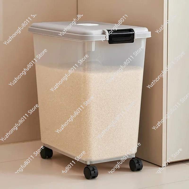 Food Storage Pantry - Balde de Arroz Selado para Uso