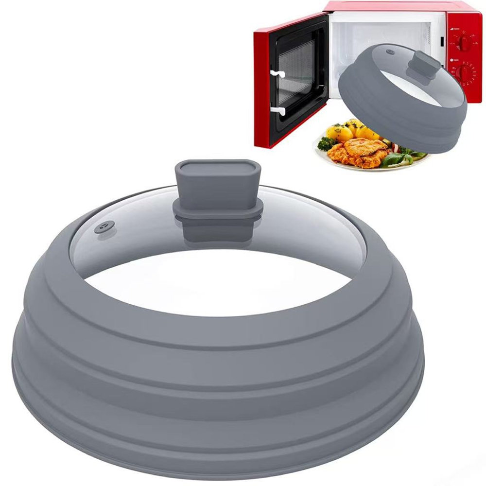 Food Storage Tupperware - Capa de vidro para respingos de