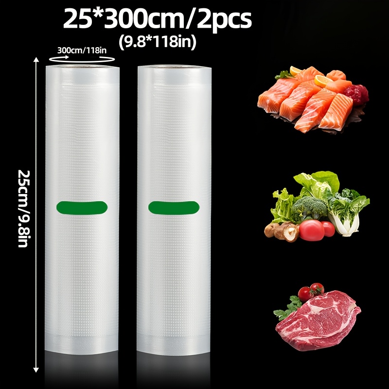 Storage Food Prep - Pacote com 2 Rolos de Selagem