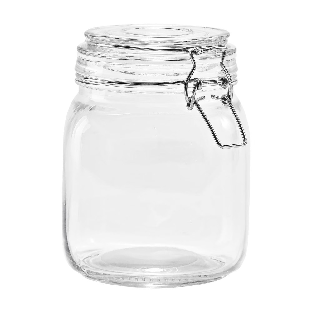 Food Storage Pantry - Pote de Vidro para Armazenamento de