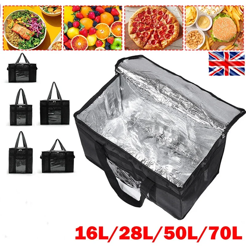 Food Storage Hiking - Bolsa tote térmica isolada 16l-70l, grande