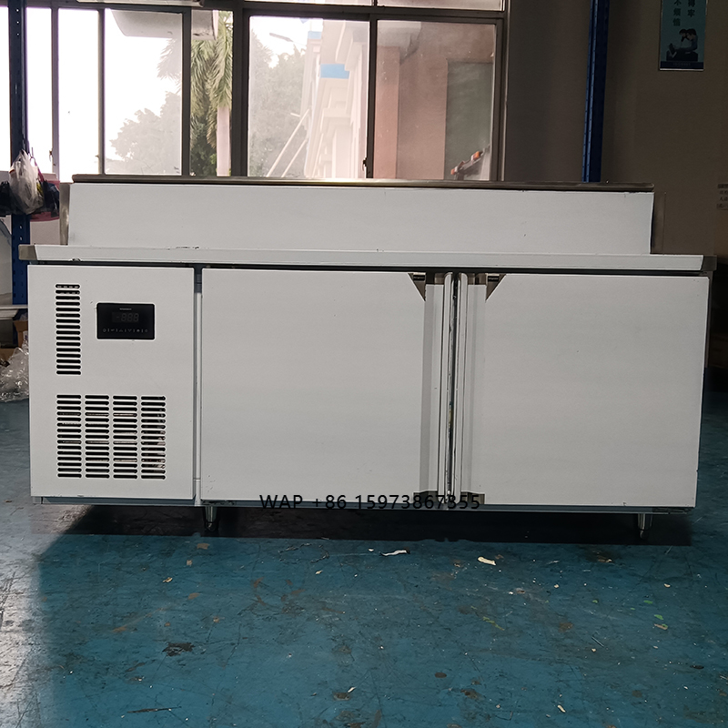 Storage Food Prep - Refrigerador Comercial Embutido de 2 Portas