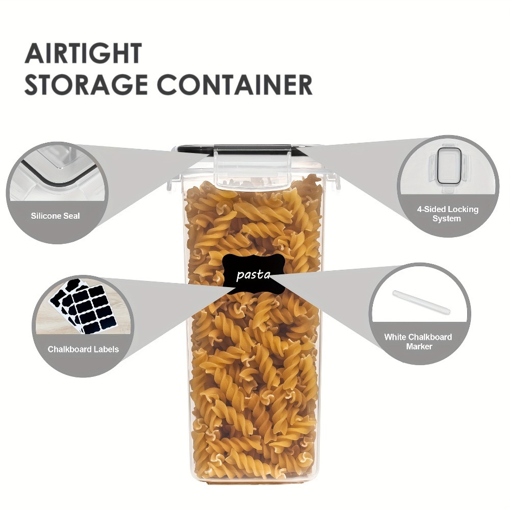 Conjunto de 24 Peças: 12 Potes - Food Storage Pantry avaliação e preço