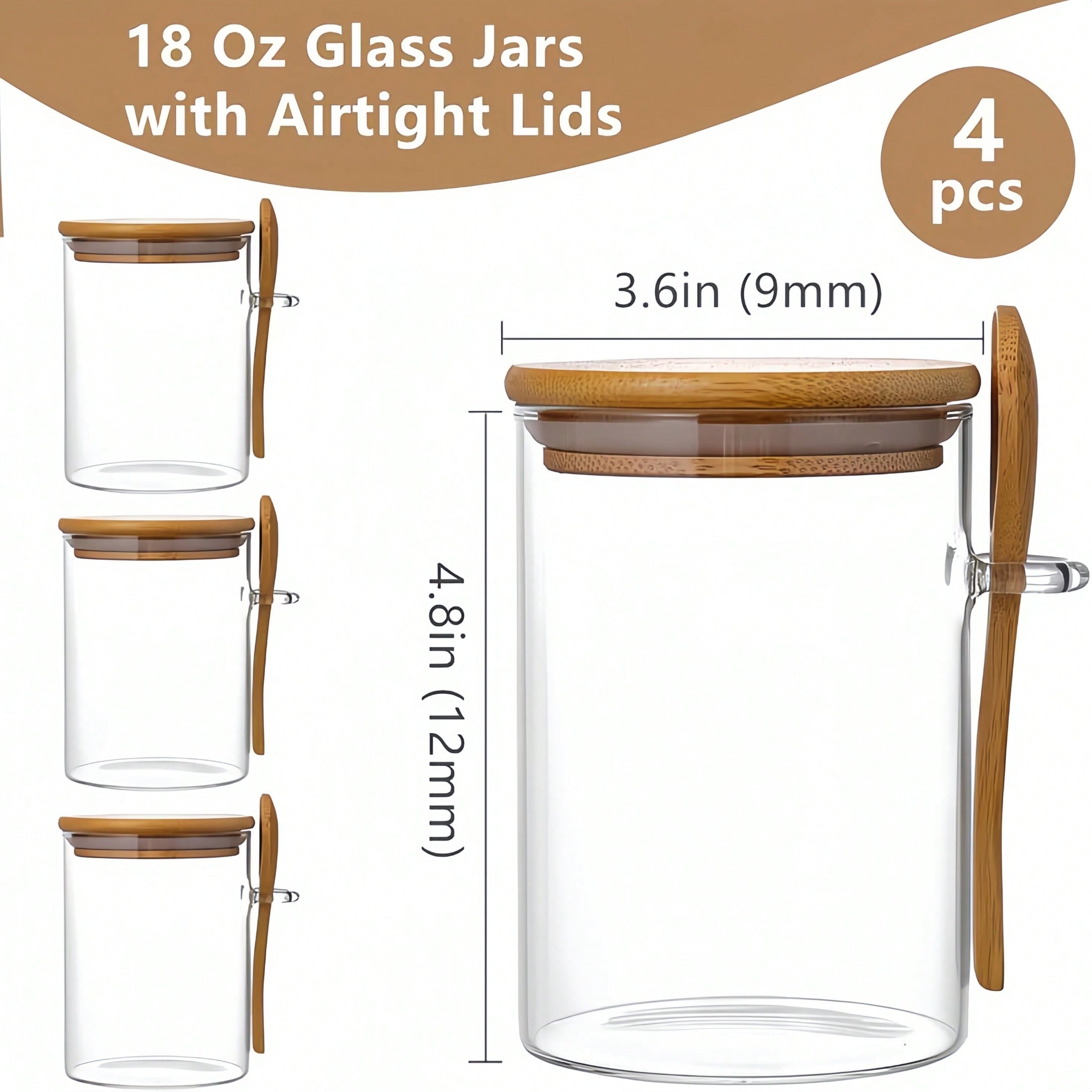 Conjunto de Armazenamento de 4 - Food Storage Glass Set avaliação e preço