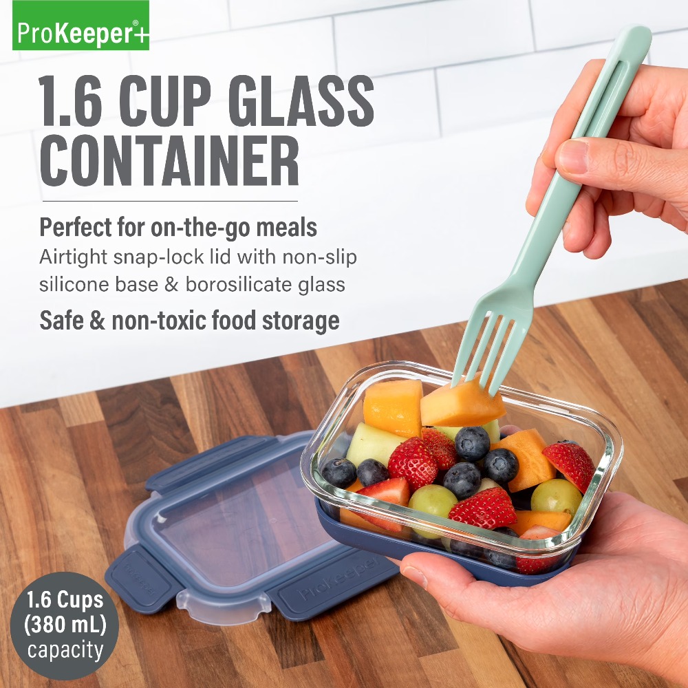 Conjunto de 2 Recipientes de V - Storage Food Prep avaliação e preço