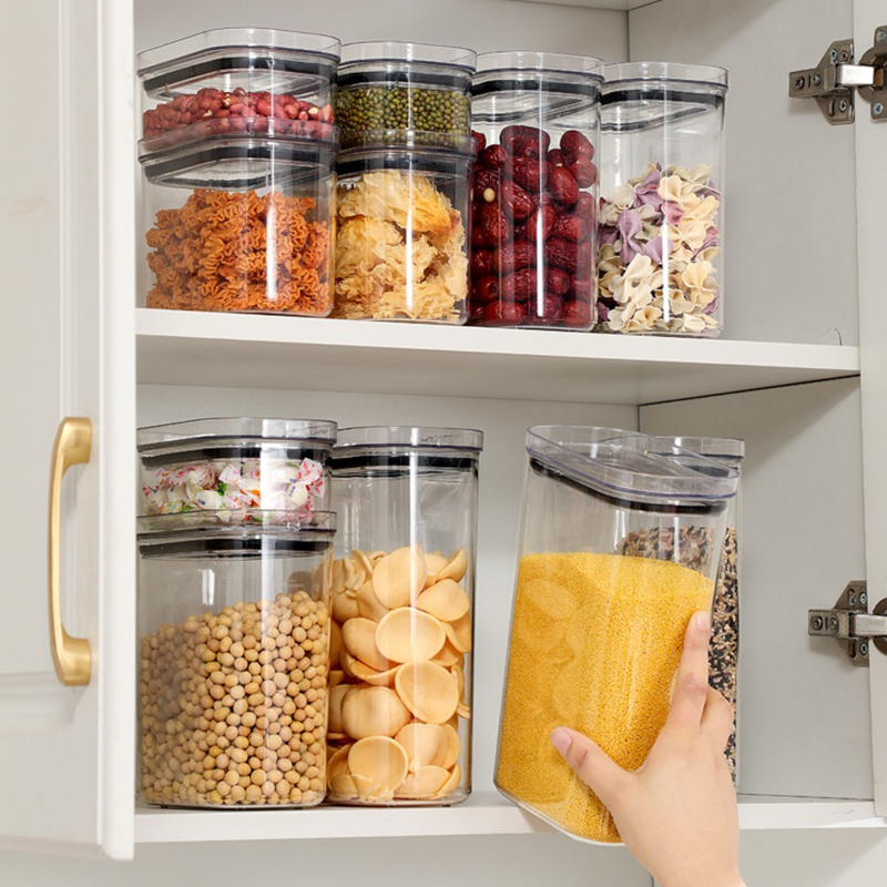 Pote Hermético Organizador de  - Food Storage In Cabinets avaliação e preço