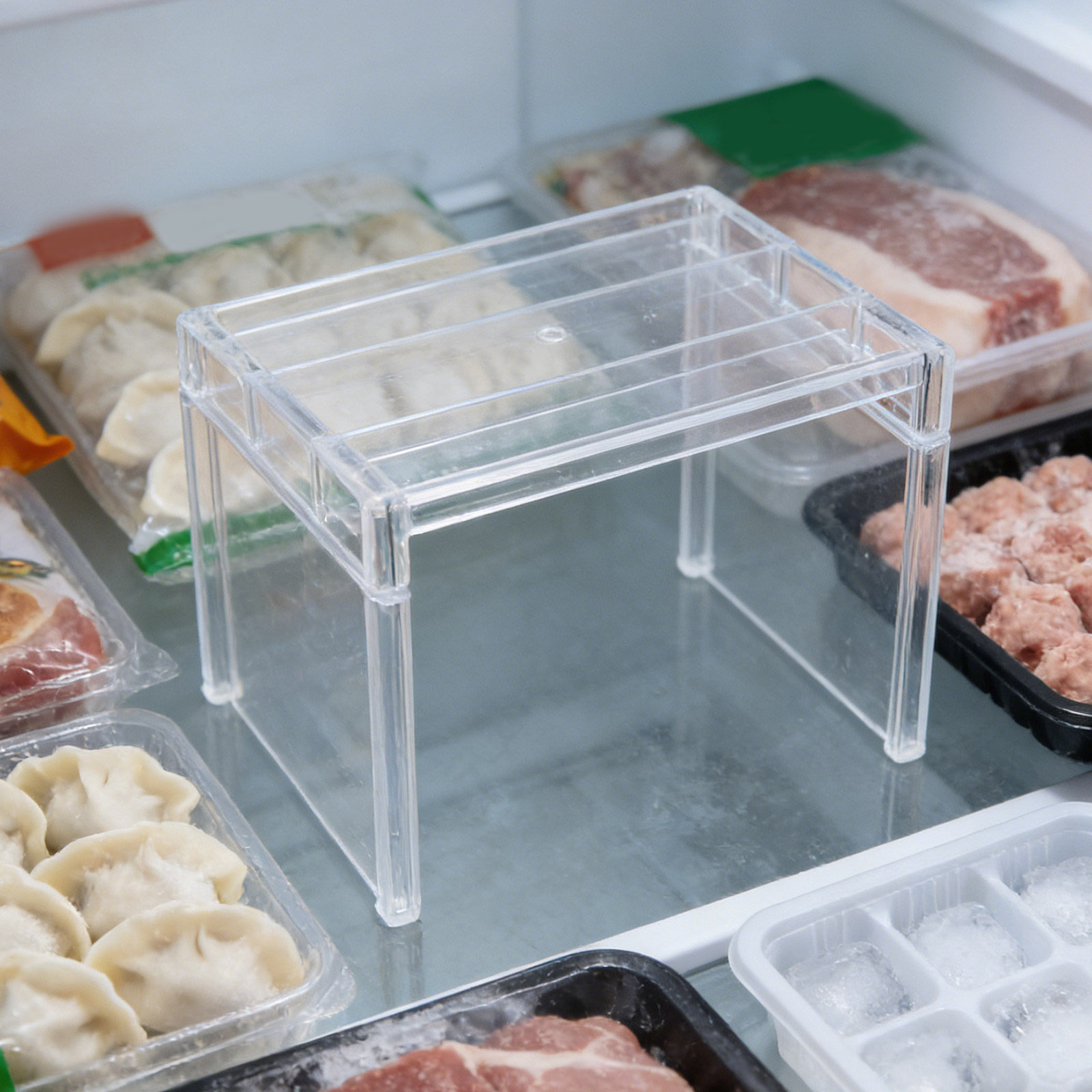 2 Peças Prateleira Organizador - Food Storage In Cabinets avaliação e preço