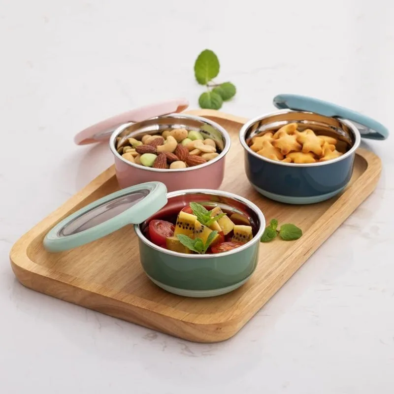 Aço inoxidável mais nítido red - Food Storage Tupperware avaliação e preço