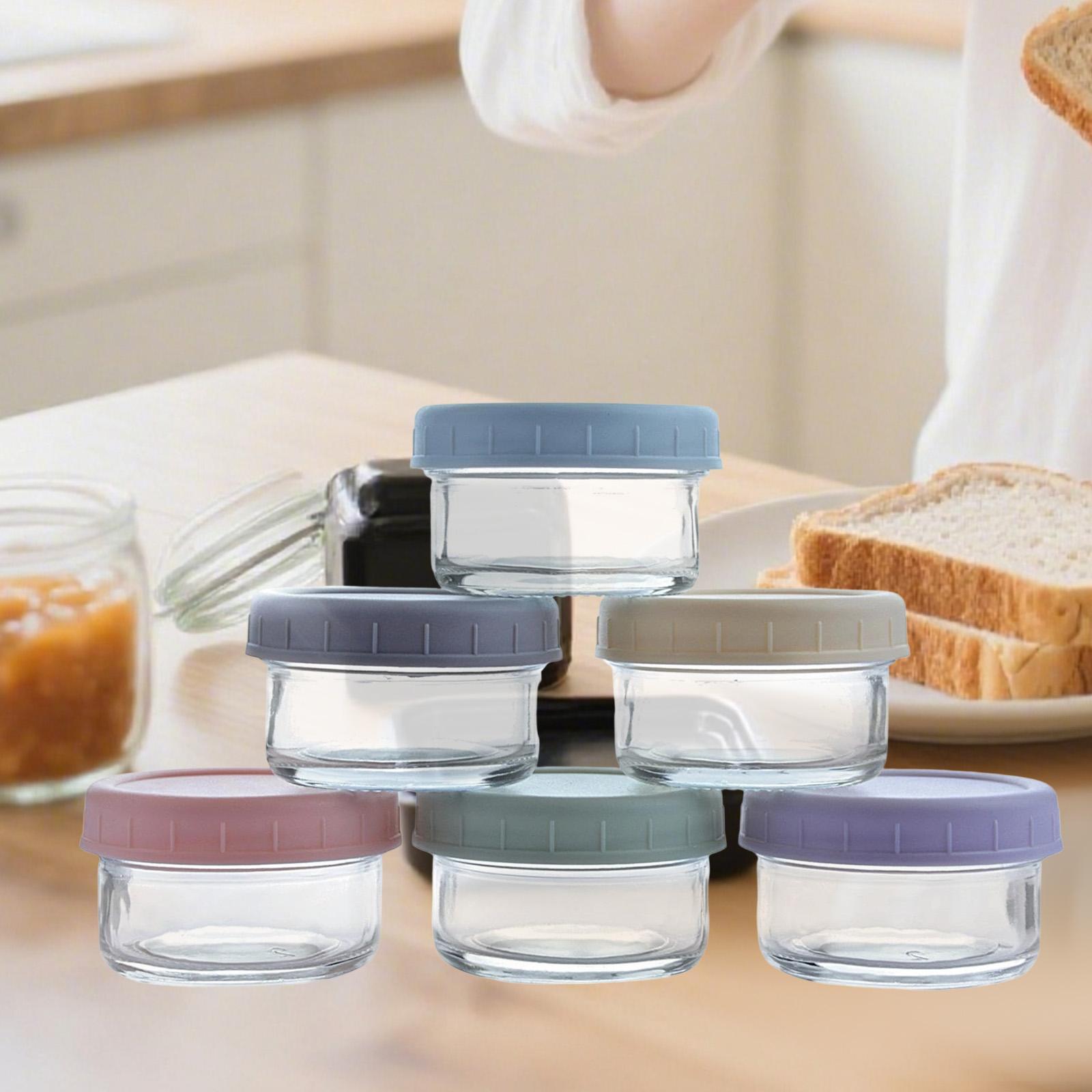 Mini Potes de Vidro com Tampas - Food Storage Glass Set avaliação e preço