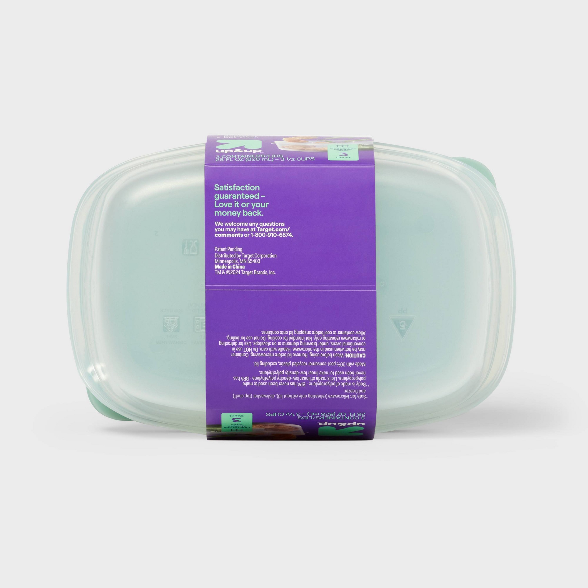 Recipientes de plástico transp - Storage Food Prep avaliação e preço