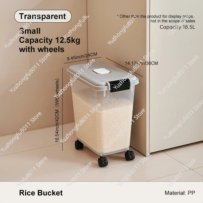 Balde de Arroz Selado para Uso - Food Storage Pantry avaliação e preço