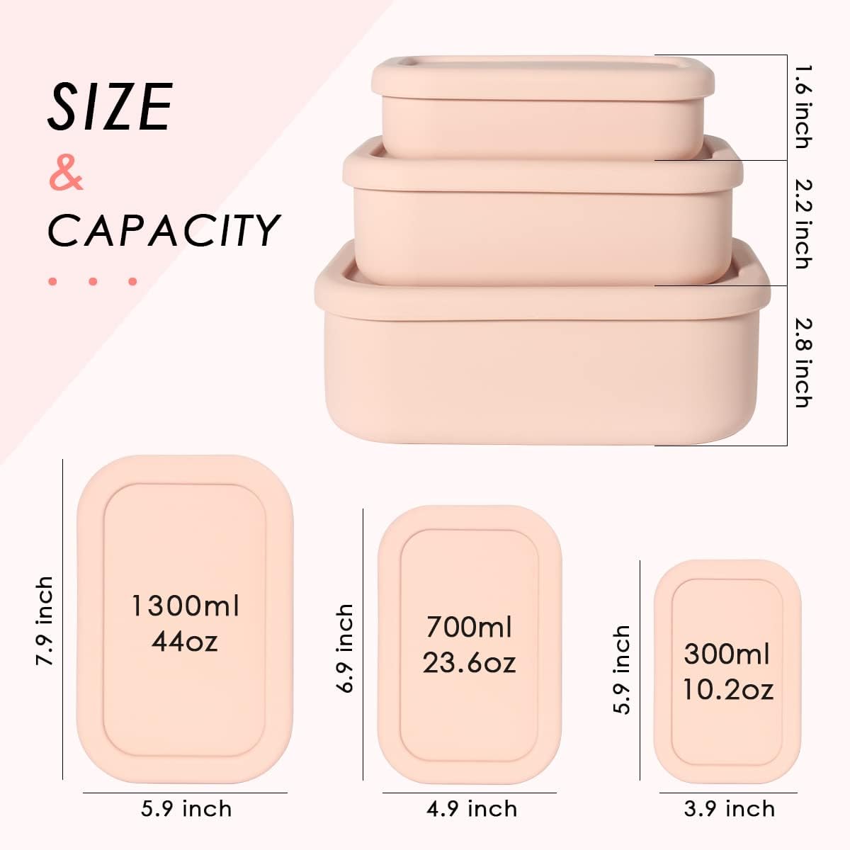 Recipiente de almoço de caixas - Food Storage Tupperware avaliação e preço
