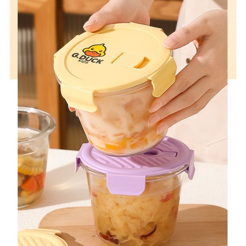 Conjunto de Potes de Vidro par - Food Storage Glass Set avaliação e preço