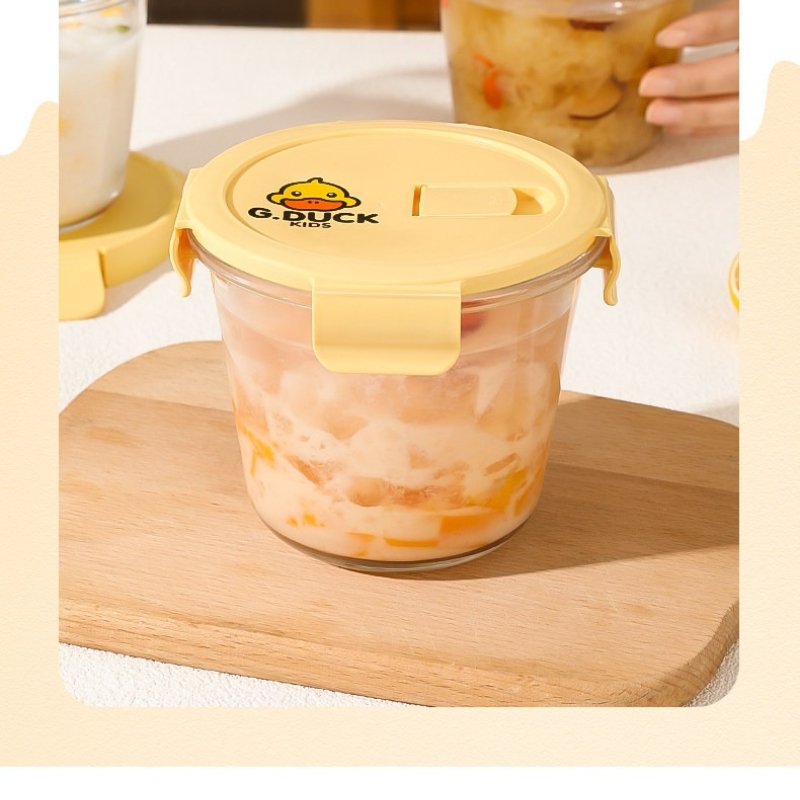Conjunto de Potes de Vidro par - Food Storage Glass Set avaliação e preço
