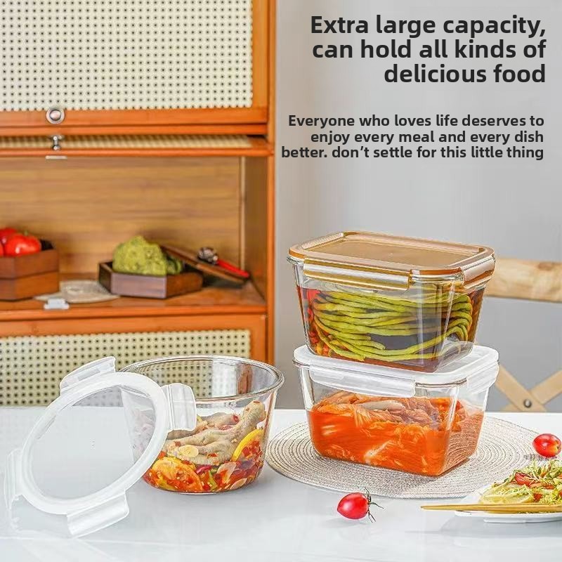 Recipiente de Vidro de Grande  - Storage Food Prep avaliação e preço