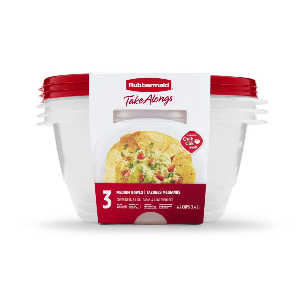 Conjunto de 3 Recipientes Gran - Storage Food Prep avaliação e preço