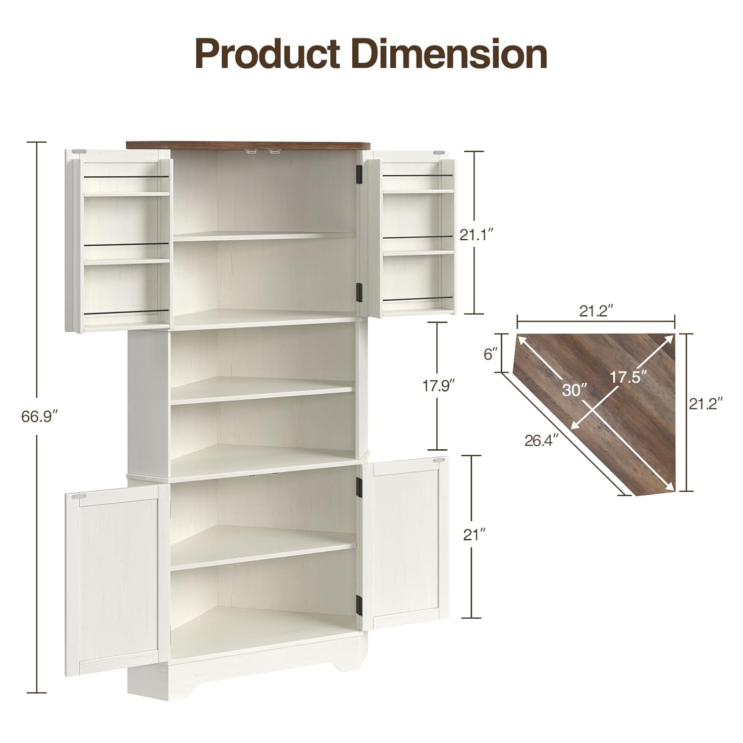 # Armário de Canto, Armário de - Food Storage In Cabinets avaliação e preço