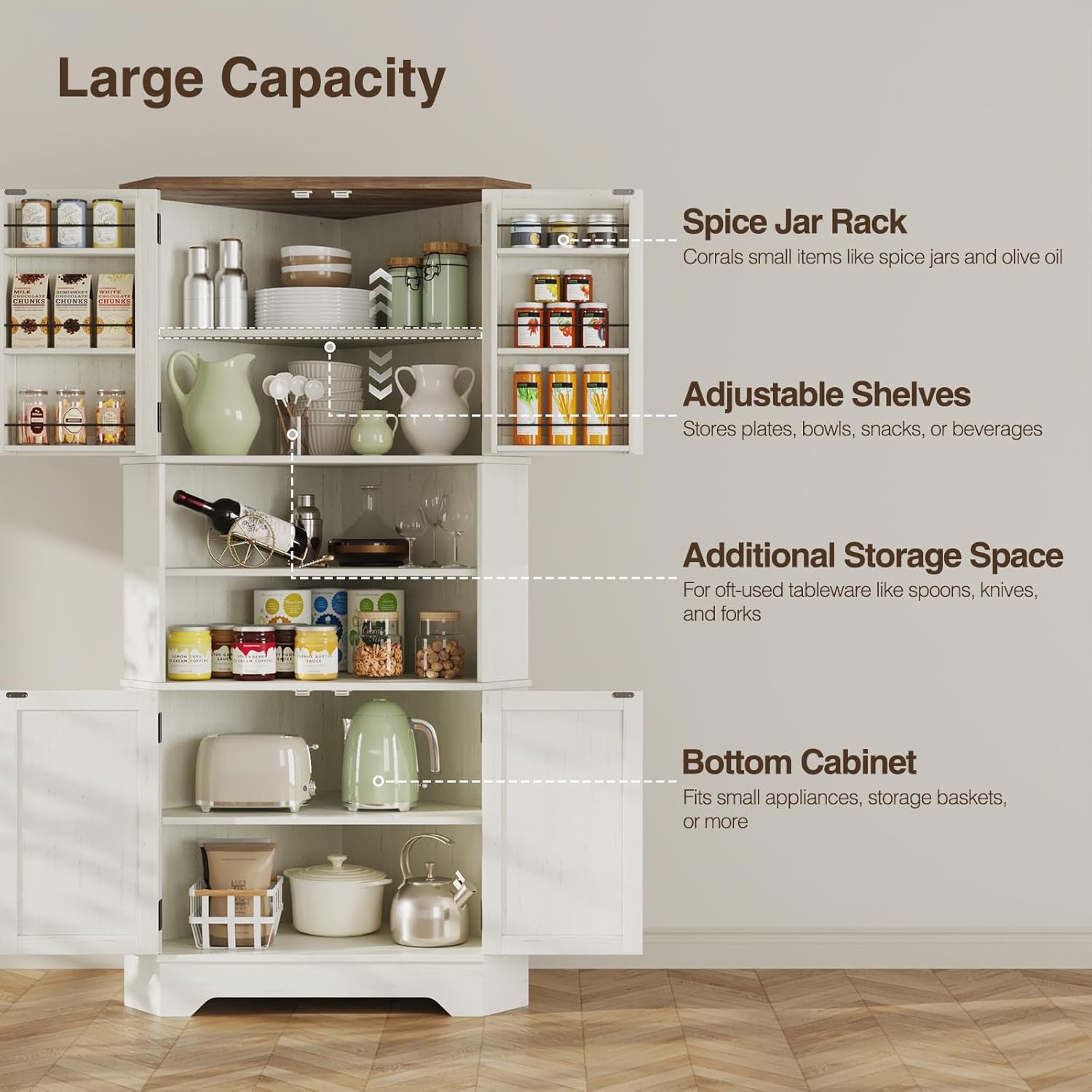 # Armário de Canto, Armário de - Food Storage In Cabinets avaliação e preço