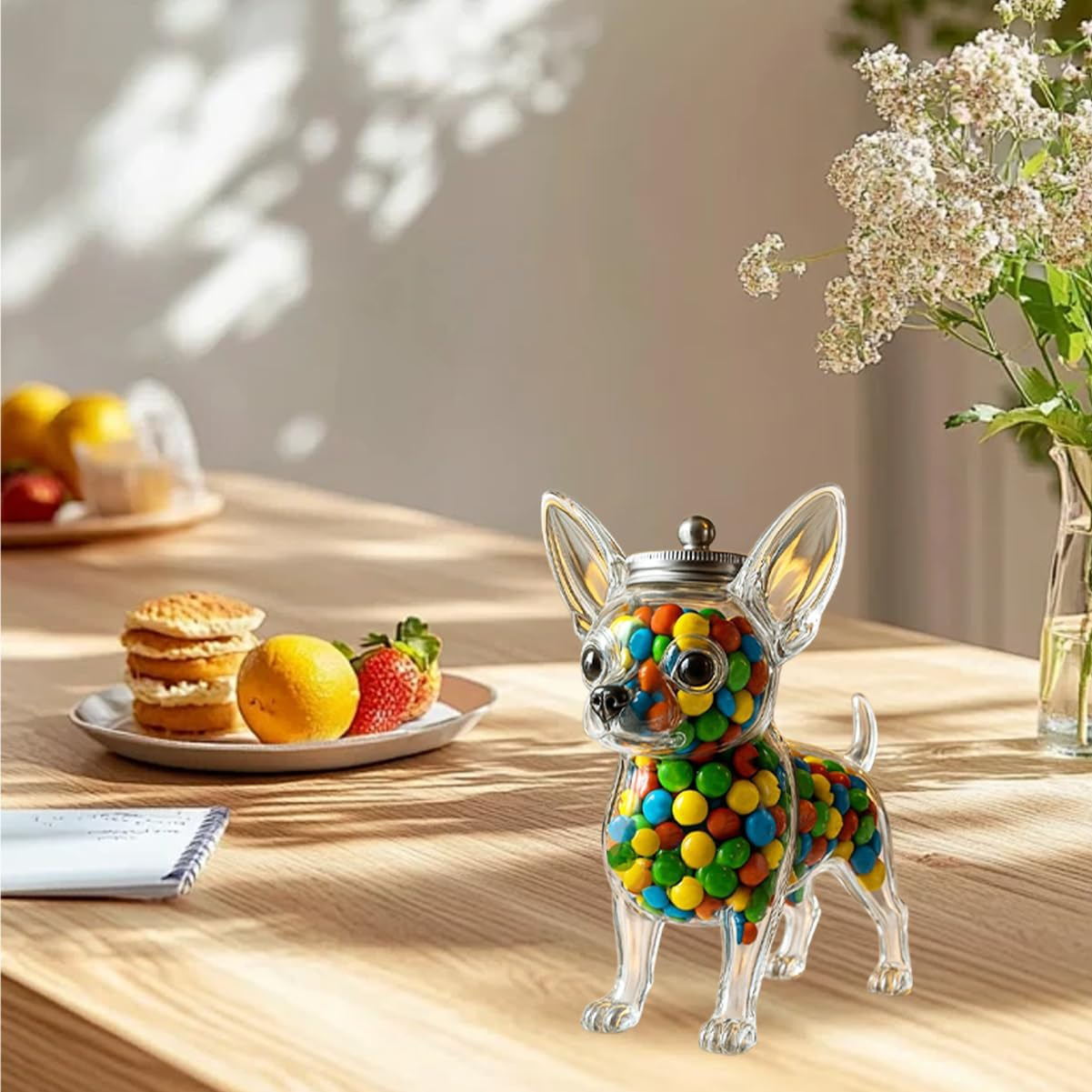 Recipiente em formato de chihu - Food Storage Glass Set avaliação e preço