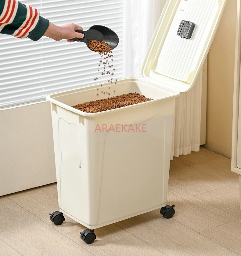 Grande Capacidade Grosso Dog F - Food Storage For Dog avaliação e preço