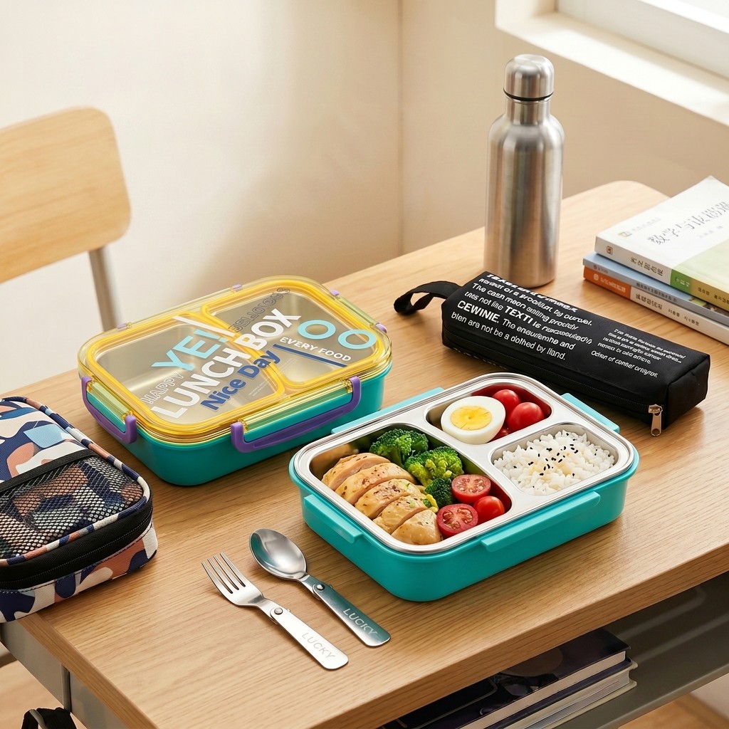 Caixa Bento de Aço Inoxidável  - Food Storage 30 Years avaliação e preço