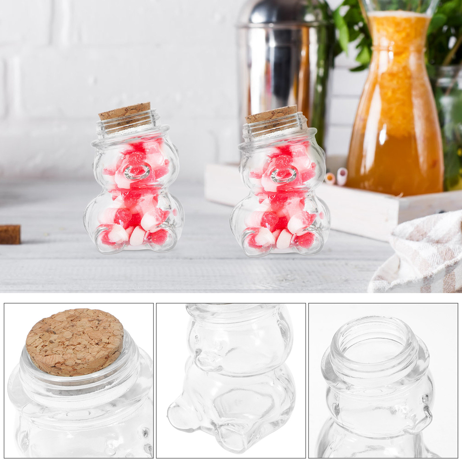 Conjunto de 4 Potes de Vidro T - Food Storage Glass Set avaliação e preço