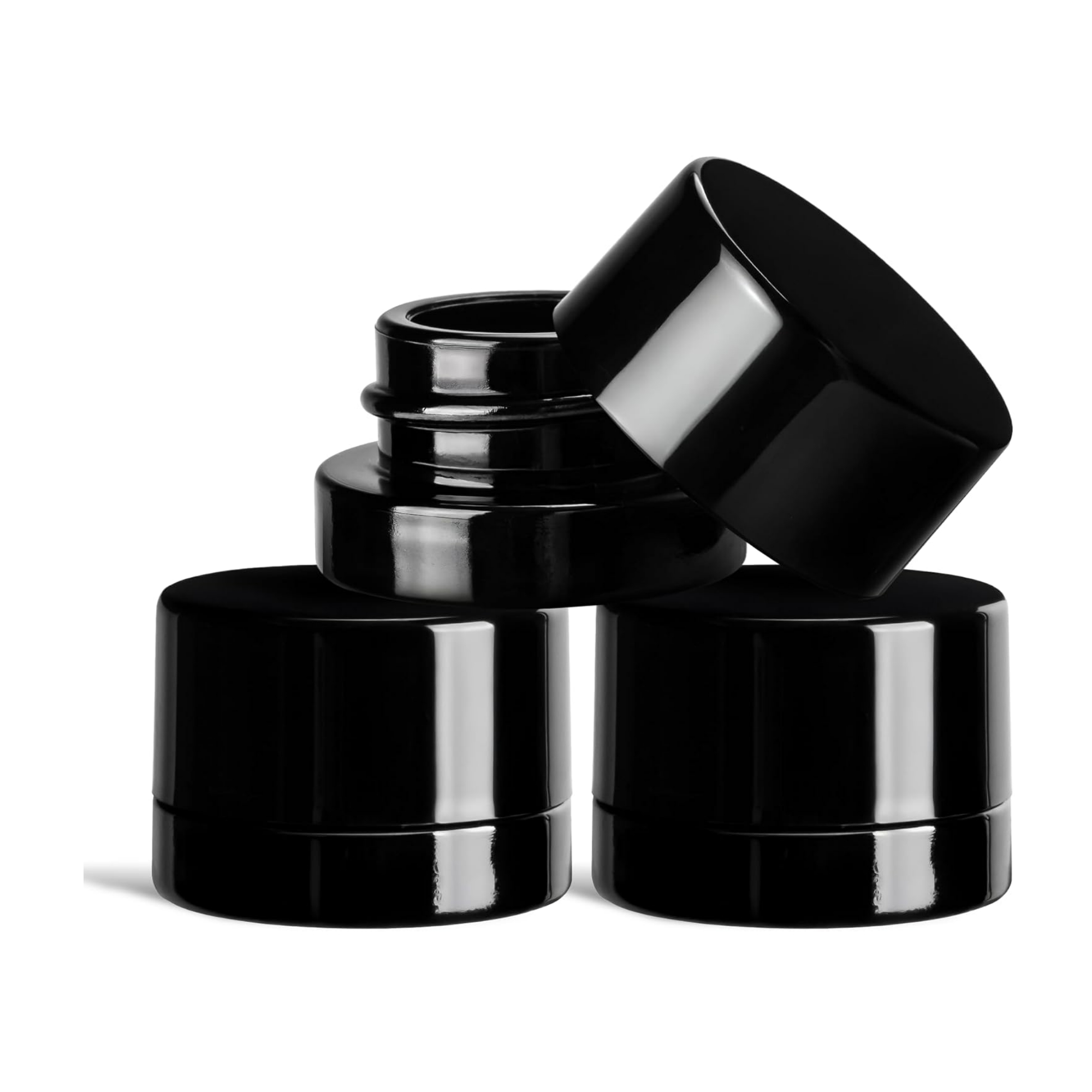 Frascos de vidro preto grosso  - Food Storage Glass Set avaliação e preço