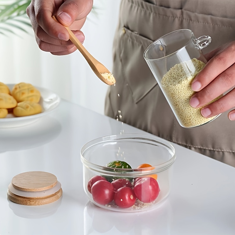 Frasco de doces de 280ml, fras - Food Storage Glass Set avaliação e preço