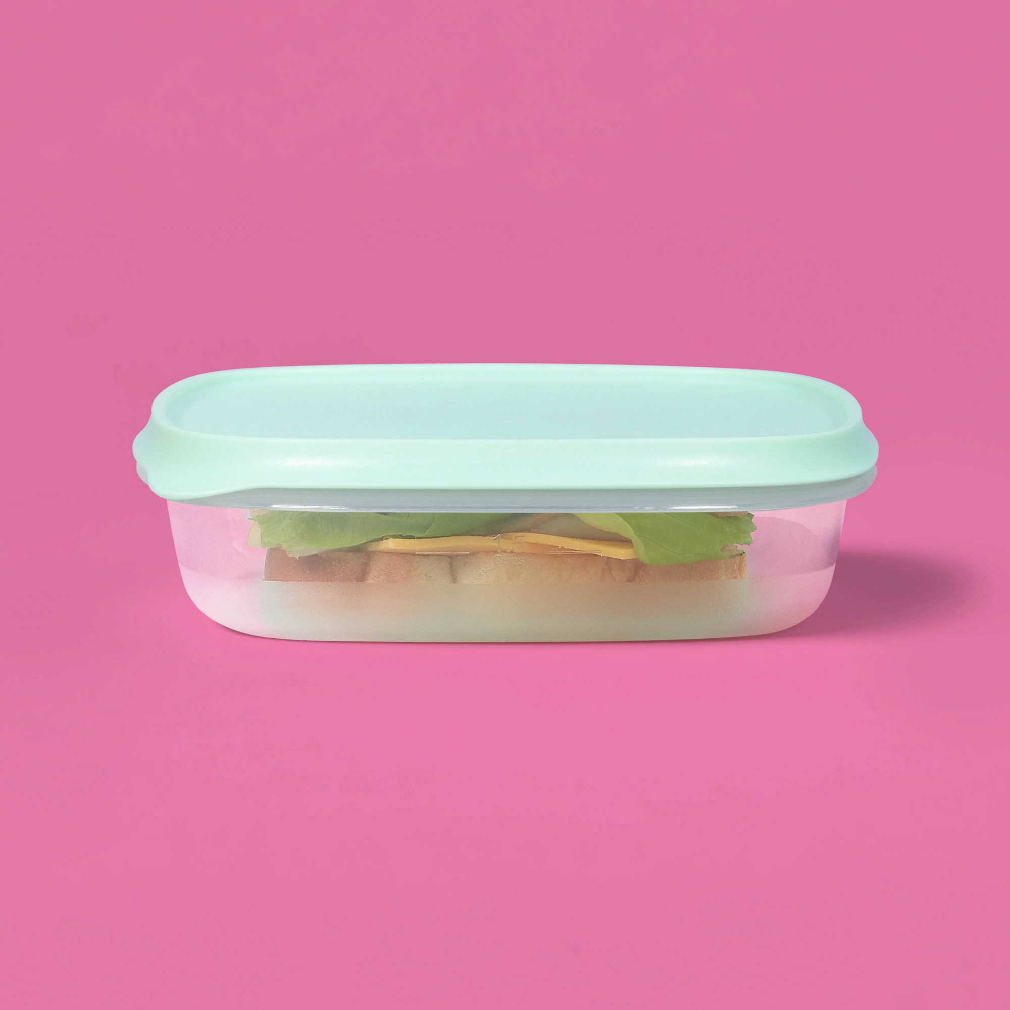 Recipientes quadrados de 3ct p - Storage Food Prep avaliação e preço